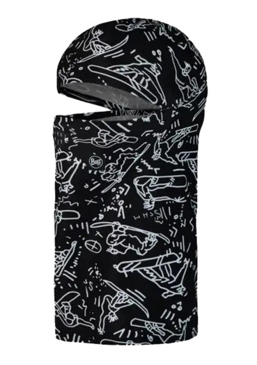 szczegóły Buff 132517.999.10 Thermonet® Hinged Balaclava Tivat Black