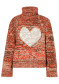 podgląd Goldbergh Aimee Long Sleeve Knit Sweater Army/Orange