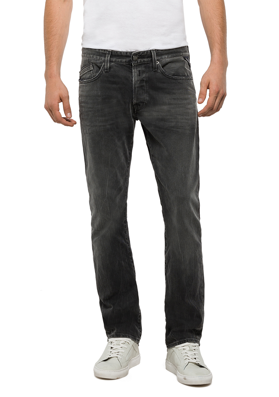 Męskie spodnie REPLAY M983 000333 Regular Slim Jeans | David sport Harrachov