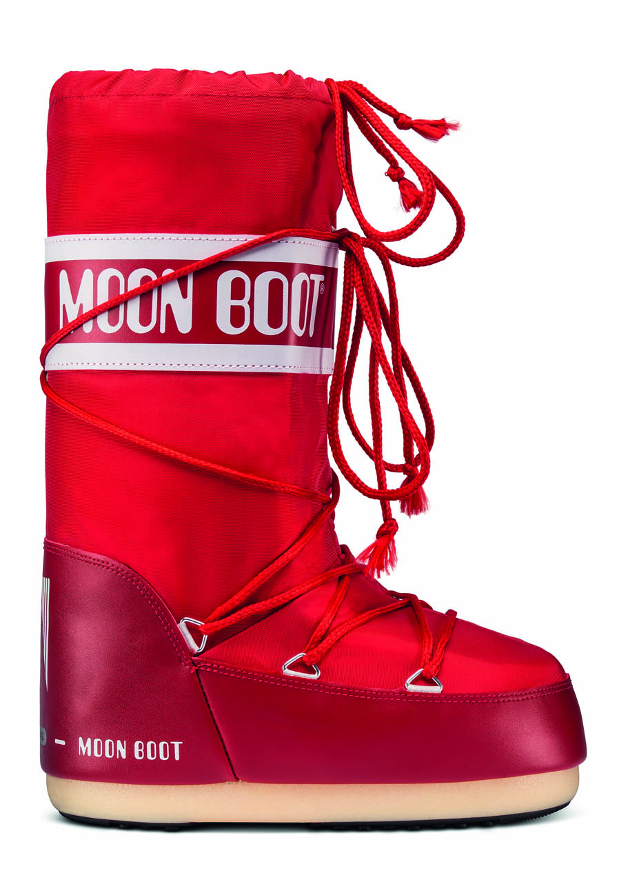 Dziecięce buty zimowe Tecnica Moon Boot Nylon Red JR | David sport Harrachov