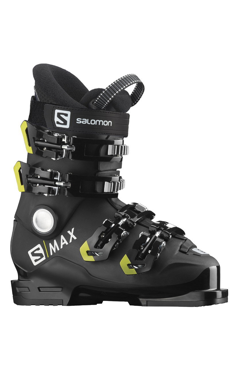 Dziecięce buty narciarskie Salomon S / Max 60T Black / acid Green | David  sport Harrachov