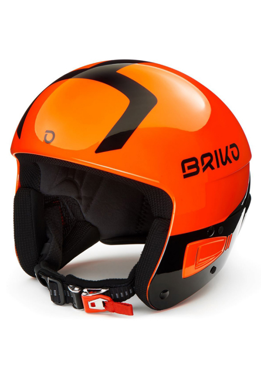 Kask narciarski Briko Vulcano Fis 6.8 SH Orange Fluo Black | David sport  Harrachov